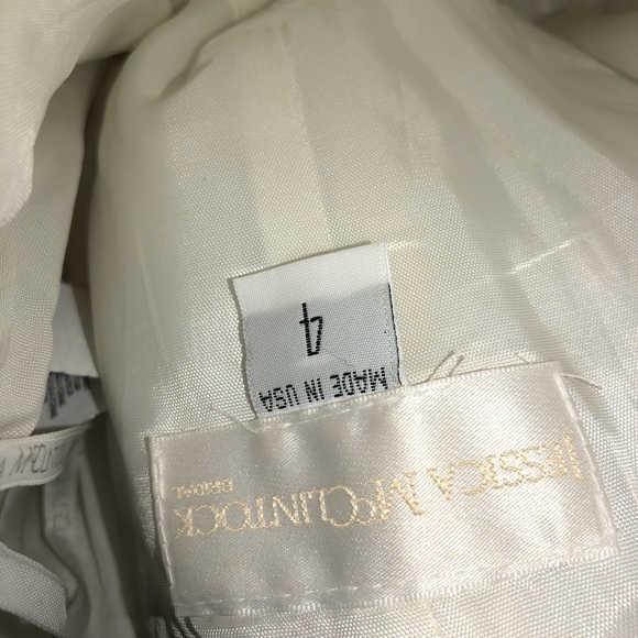 Jessica McClintock Wedding Dress size 4 - Picture 6 of 7